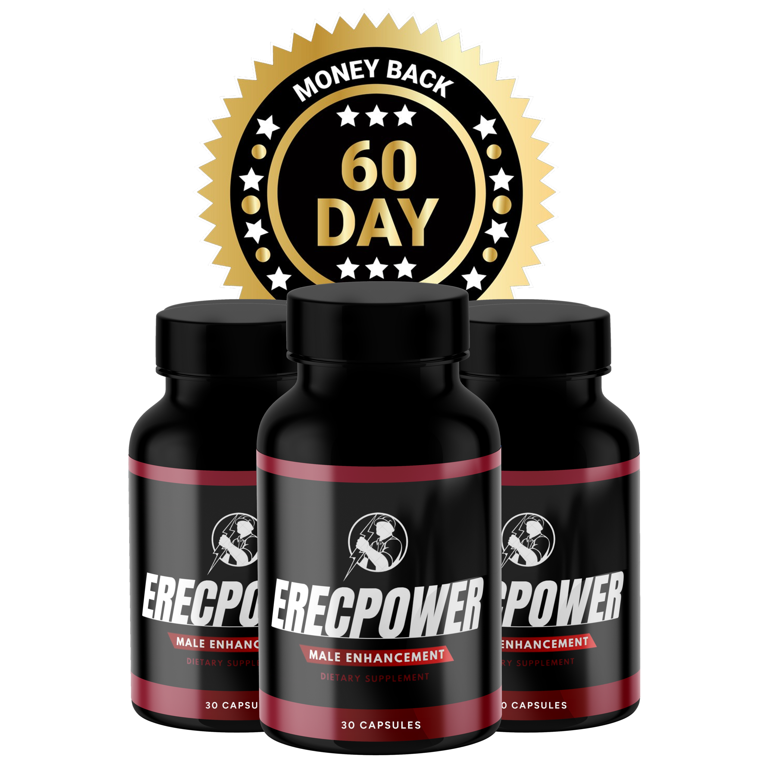 Erecpower Supplement Bottles